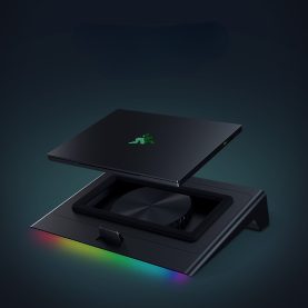 笔记本自适应智能多功能散热支架密封低噪音带RGB幻彩