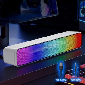 电脑音响蓝牙有线重低音炮台式家用笔记本桌面游戏音箱